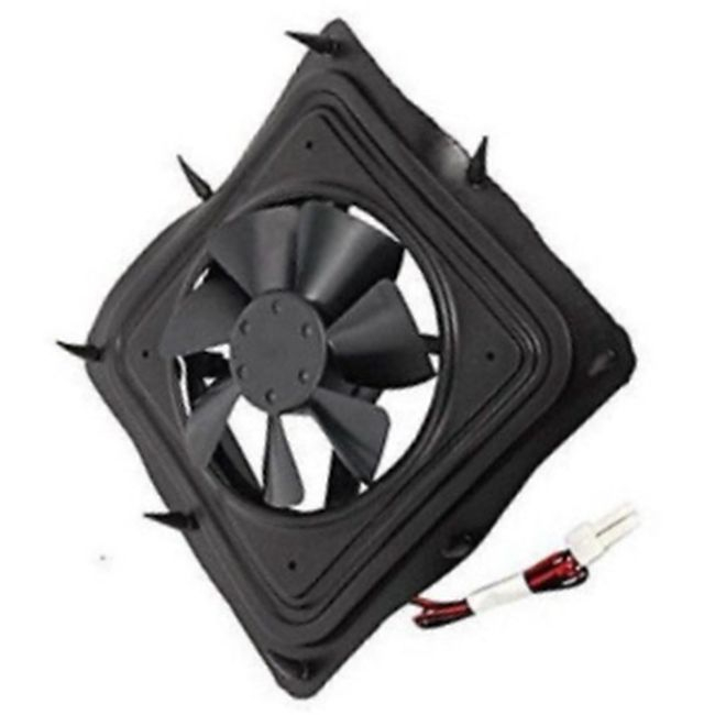 Whirlpool ventilateur congelateur (8,5cm entreaxe fixation) 481202858346 pour réfrigérateur whirlpool arc4218/ix/a+