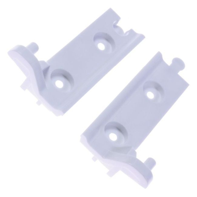 Whirlpool kit charnieres de portillon freezer haut et bas 481931023712 pour réfrigérateur whirlpool arg994k/r 853499422300