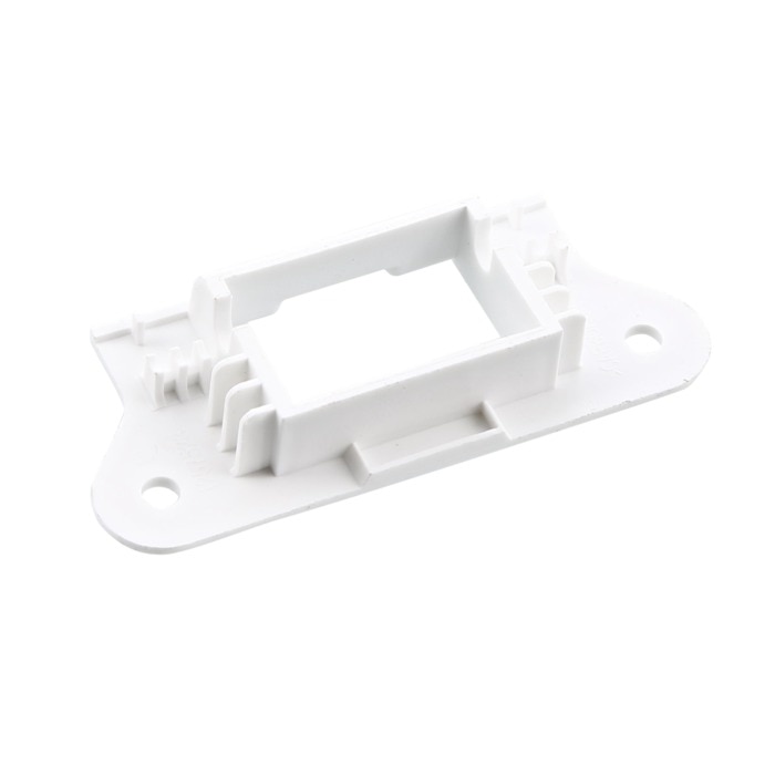 Aeg renfort de charnière en plastique pour hublot de sèche-linge 1257523009 pour aeg ede56150w 91609383901