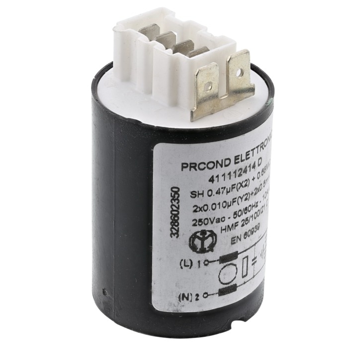 Electrolux filtre anti-parasites pour lave-vaisselle 3286023506 pour electrolux f78005vi0p 91143403106