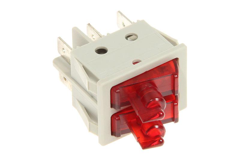 Delonghi interrupteur double 5185001200 pour robot de cuisine delonghi g010920r 0186012101