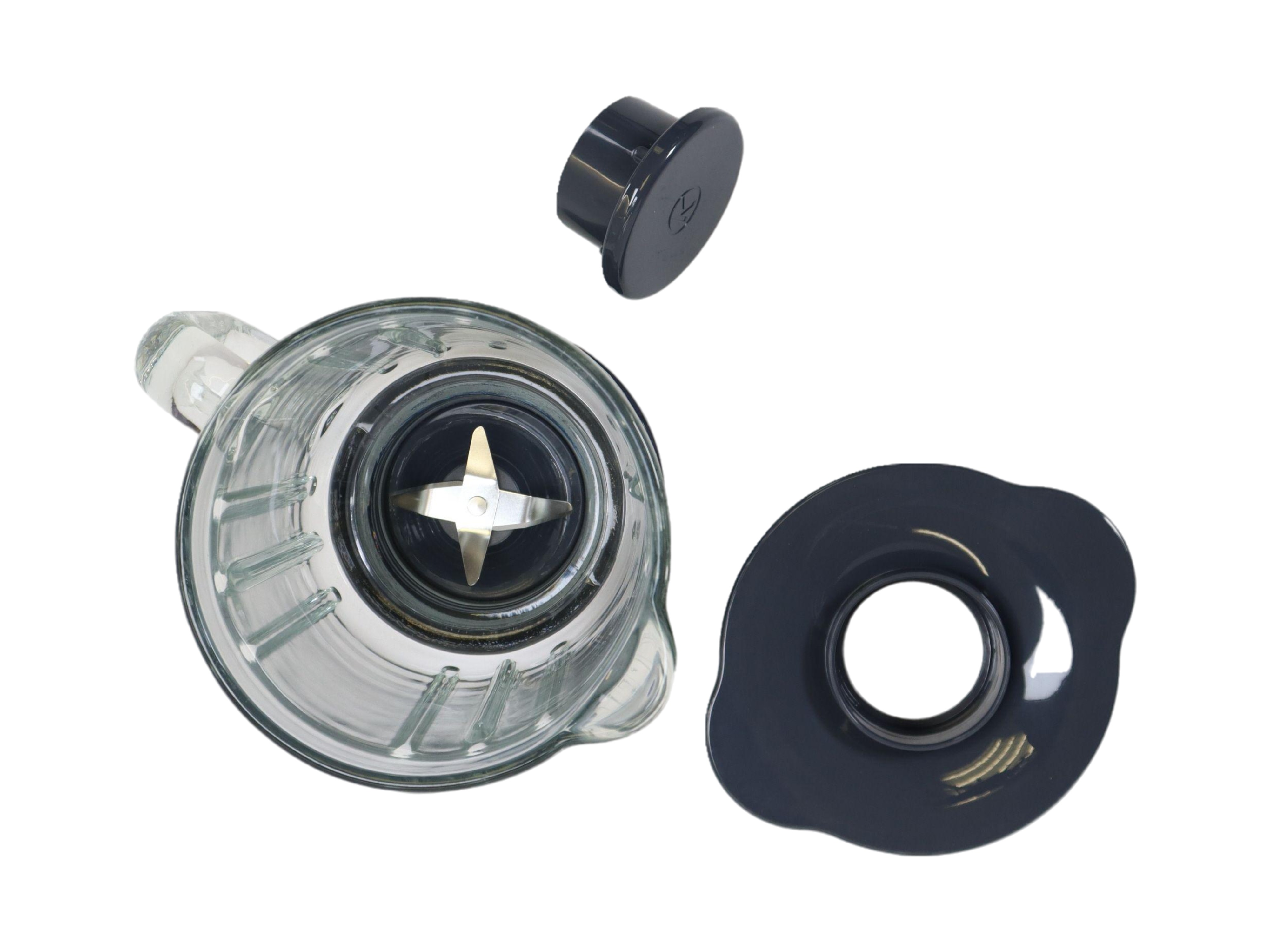 Kenwood bol de blender en verre complet gris kw715006 pour robot de cuisine kenwood fpm270