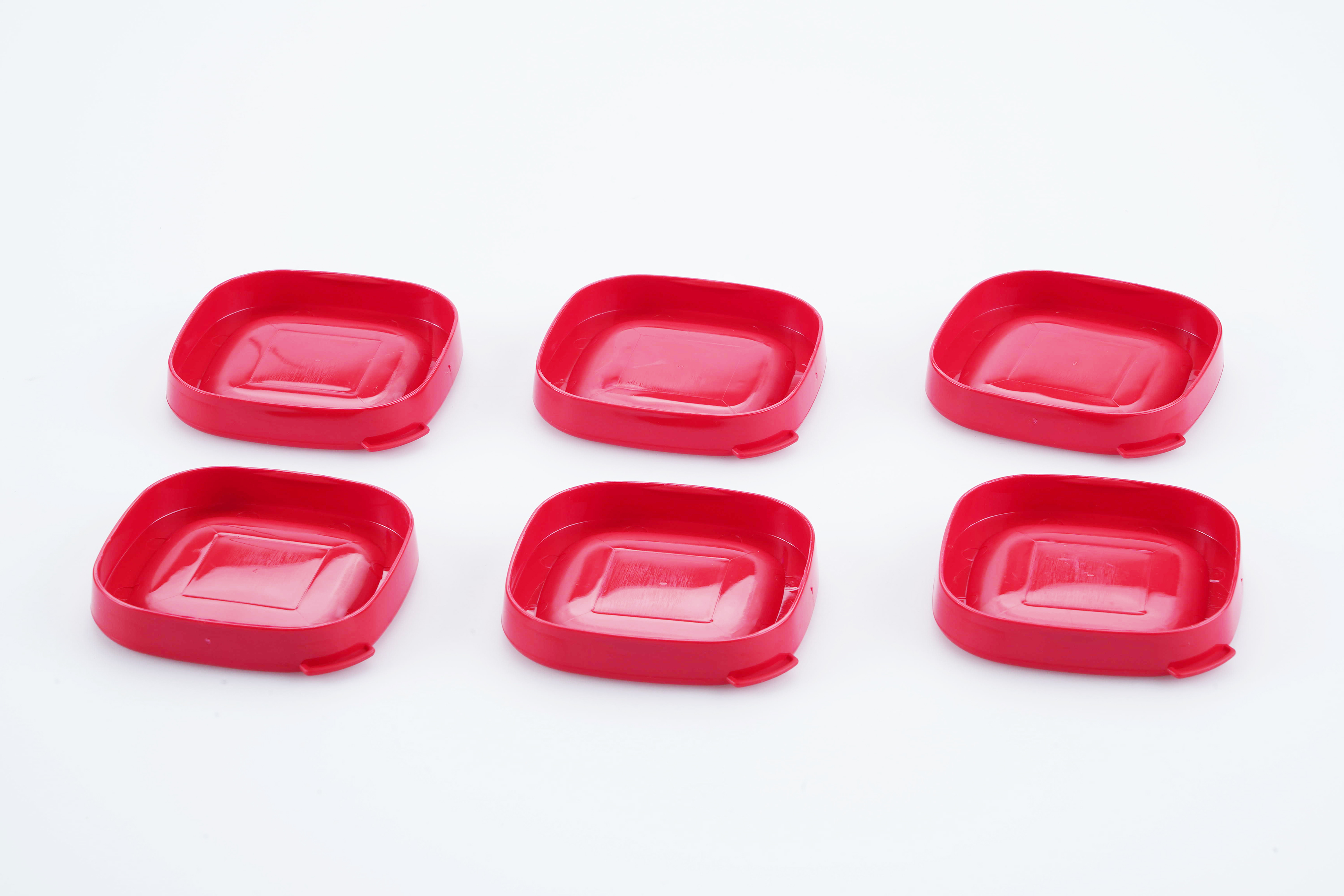 Seb couvercle rouge (x6) ss-1530000653 pour yaourtière seb yg651121/350 1500887920