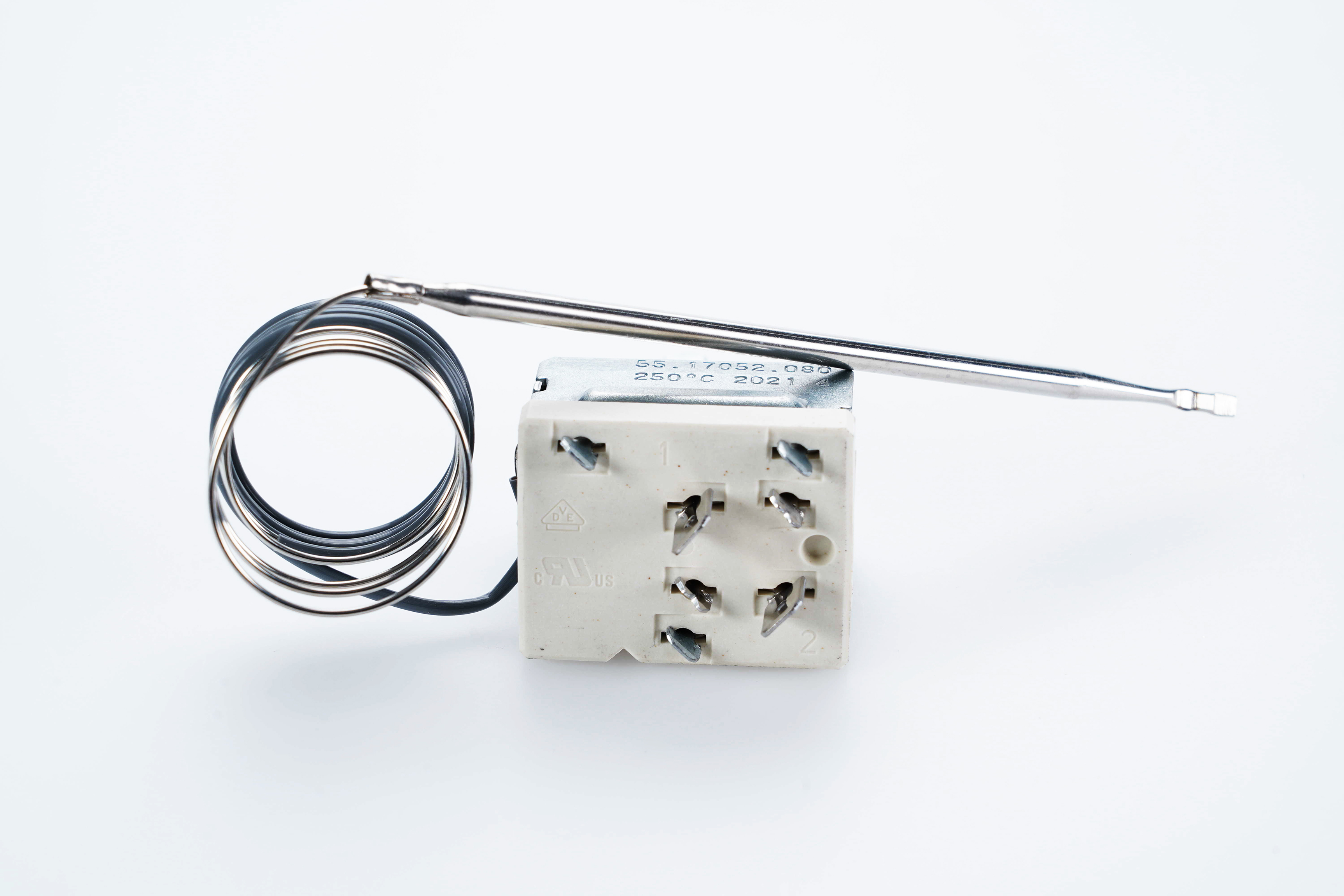 Hotpoint ariston thermostat électrique 250°c c00145486 pour four - cuisinière hotpoint ariston fim51k.aixs 61016450000