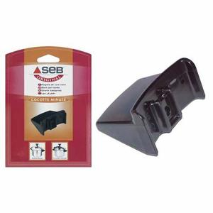 Seb poignée de cuve noire 790098 pour cocotte-minute - cuiseur seb authentique anti-adhesive 8 l