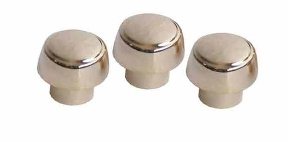 Brandt bouton programmateur laiton x3 74x1258 pour four - cuisinière brandt