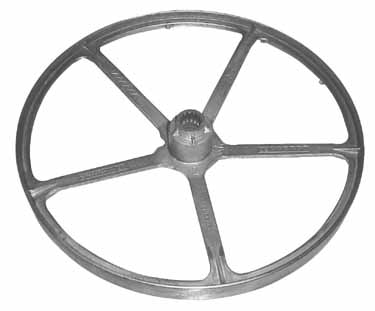 Indesit poulie conduite d=280 mm h=20 mm c00199343 pour réfrigérateur indesit iwd6125uke