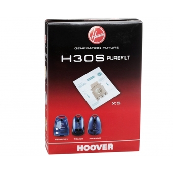 Hoover sac à poussière (x5) 09178278 pour aspirateur hoover ts1945 sensorys