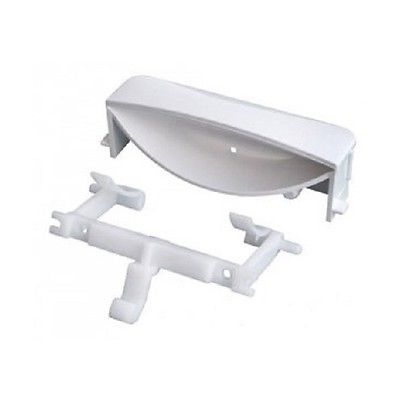 Brandt pédale d'ouverture blanche 31x5124 pour lave-vaisselle brandt cte100 11z2brffc