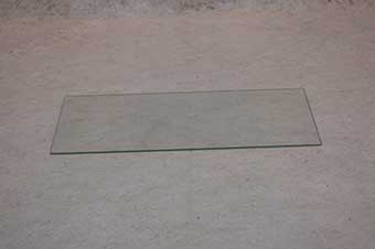 Gorenje plaque en verre 470x174x4 610223 pour réfrigérateur gorenje dva282 dva282/a