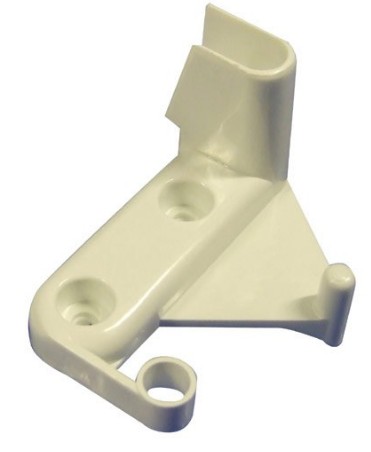 Indesit butoir blanc gauche portillon h.65x33x50 c00075599 pour réfrigérateur indesit nuiaa12.1 81838420103
