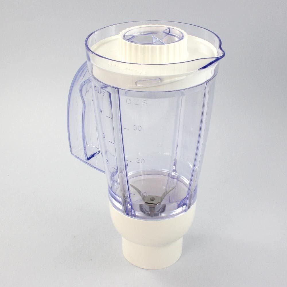 Moulinex bol de blender complet blanc ms-5a12150 pour robot de cuisine moulinex masterchef 3000