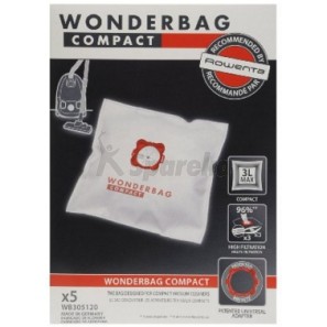 Evatronic wonderbag compact sacs wonderbag compact wb305120 pour aspirateur evatronic