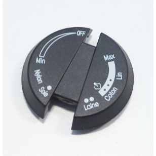 Astoria disque manette noire de thermostat 500592221 pour centrale vapeur - fer à repasser astoria rc160a 500592160