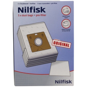 Nilfisk sac poussiere synt coupe et go 5 unites 78602600 pour aspirateur nilfisk one