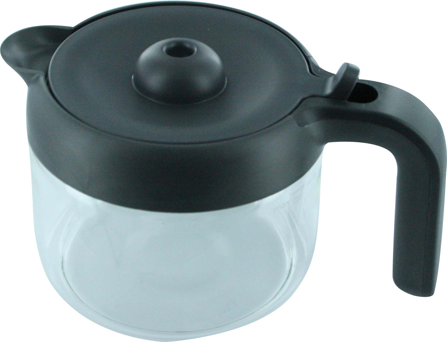 Kenwood verseuse noire 3/6 tasses + couvercle kw711539 pour cafetière et expresso / machine à café kenwood cm020kmix