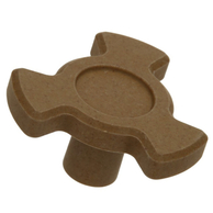 Whirlpool entraîneur de plateau sur axe de moteur 481246238233 pour micro-ondes whirlpool jt369/bl 858736999497