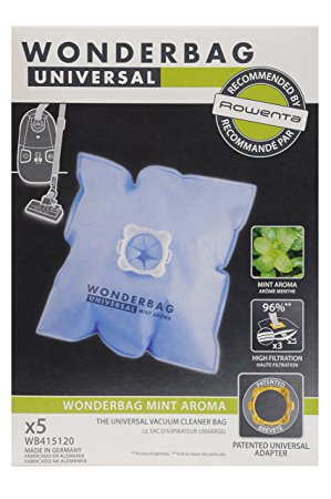 Rowenta wonderbag sacs mint aroma (x5) wb415120 pour aspirateur rowenta sz1910