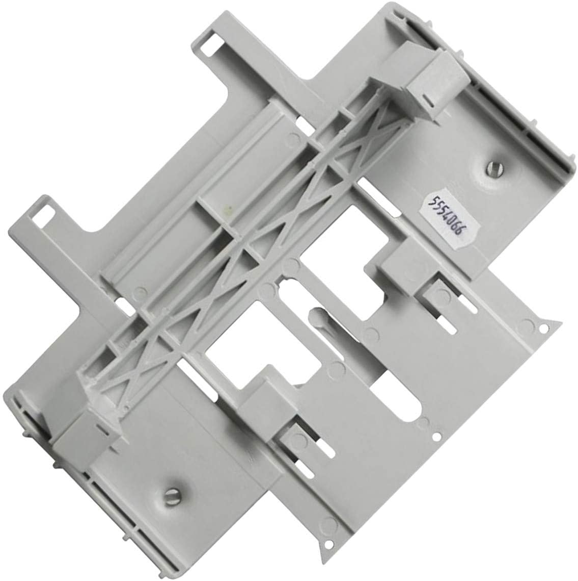 Brandt ensemble de support + roulettes de panier supérieur 32x1026 pour lave-vaisselle brandt ve210we1