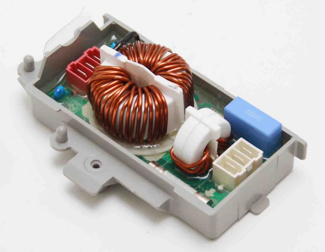 Lg carte filtre secteur 6201ec1006t pour lave-linge lg jupitercut