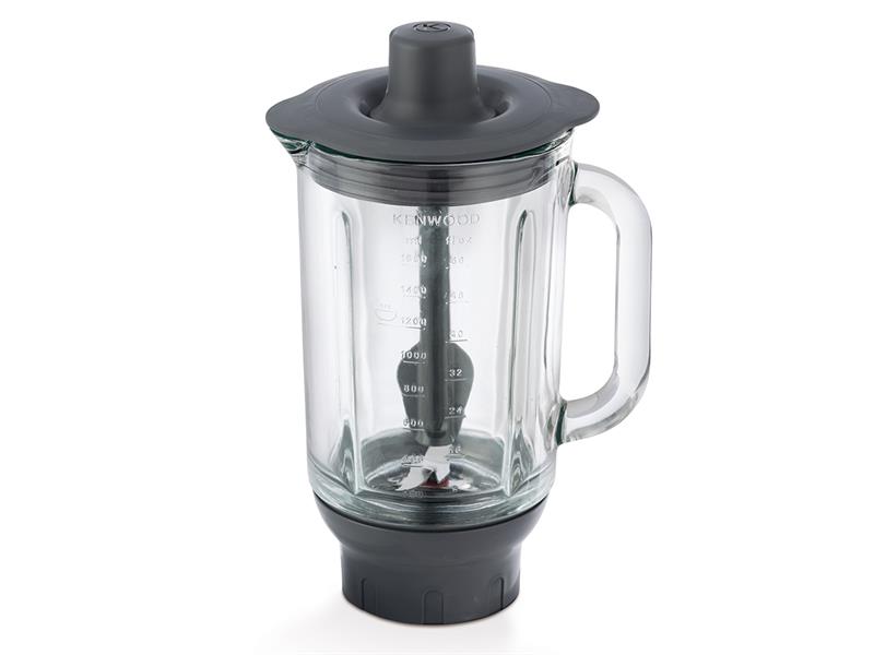 Kenwood at358 blender en verre thermo resistant 1.6l - kah359gl aw22000002 pour robot de cuisine kenwood km020 0wkm020021
