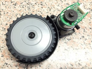 Lg roue de côté droit ajw73110401 pour aspirateur robot lg vr34408lv