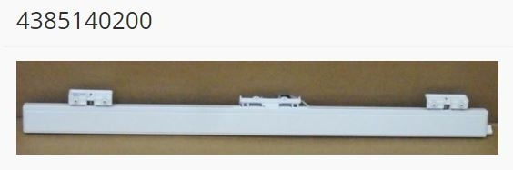 Beko section centrale modulable 4385140200 pour réfrigérateur beko gne6039xp
