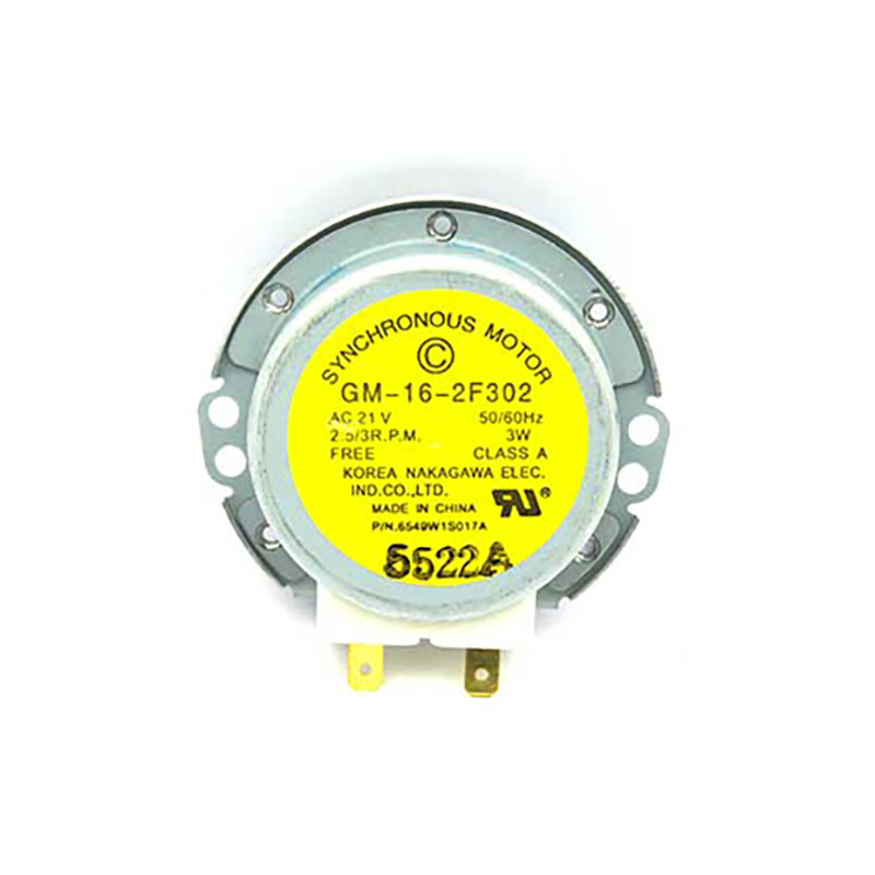 Lg moteur synchronus 1v 50/60hz21v 12,20 e 6549w1s011b pour four - cuisinière lg mj3965bcr mj3965bcrcbkqeuf