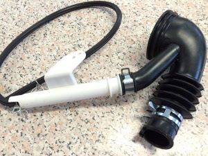 Samsung durite cuve pompe + chambre de compression dc97-17330a pour lave-linge samsung wf71f5e4q4w