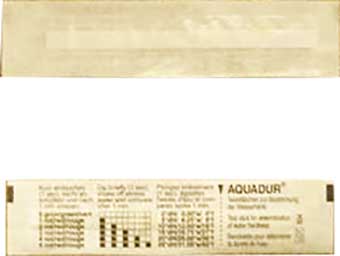 Delonghi bandelette test de dureté de l'eau 5532110300 pour lave-vaisselle delonghi d1455wf