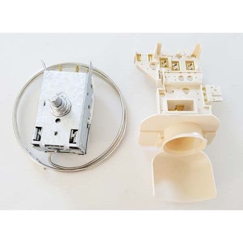 Whirlpool kit thermostat + support lampe invensys 484000008566 pour réfrigérateur whirlpool uvi1920/a++/lh
