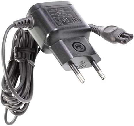 Philips alimentation u4 5,4w 15v 2p eu noir 1,8m 422203631121 pour rasoir - tondeuse philips hq7415 aquagenicquadra