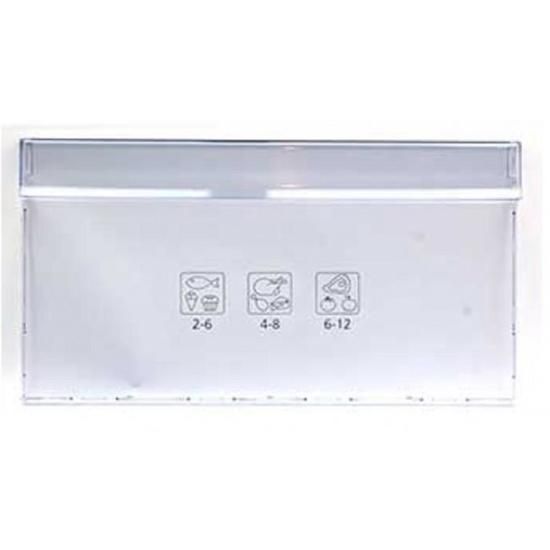 Beko facade de tiroir congelateur 5906370500 pour réfrigérateur beko rcne365k31zxp