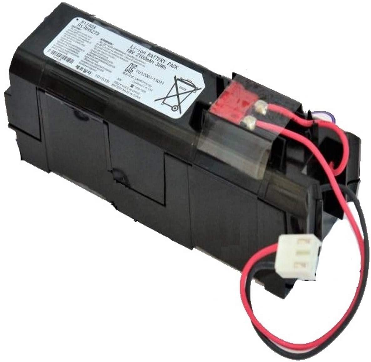 Rowenta batterie 18v rsrh5273 pour aspirateur rowenta air force extreme rh8817wi/2d2 2211400496