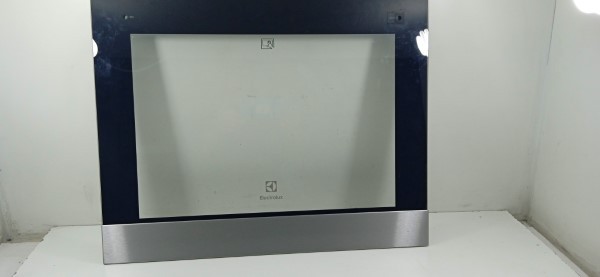 Electrolux vitre extérieure inox encadrement,592x470 140037379108 pour four - cuisinière electrolux eoy5841aox 94418425100