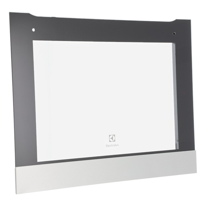 Electrolux vitre extérieure inox 592x471mm 140032479176 pour four - cuisinière electrolux eoc3430fox 94971822200