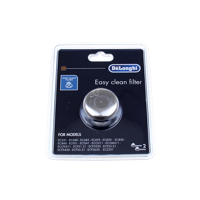 Delonghi filtre 2 tasse 7313288199 pour cafetière et expresso / machine à café delonghi ec695r 0132106173