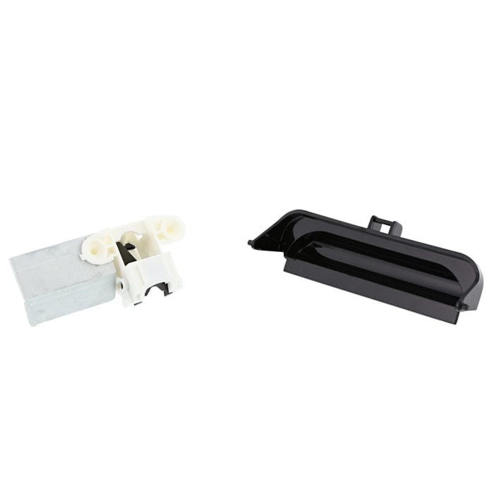 Electrolux ensemble de serrure de porte avec poignée noire 4055260311 pour lave-vaisselle electrolux tp80ne 91192528501