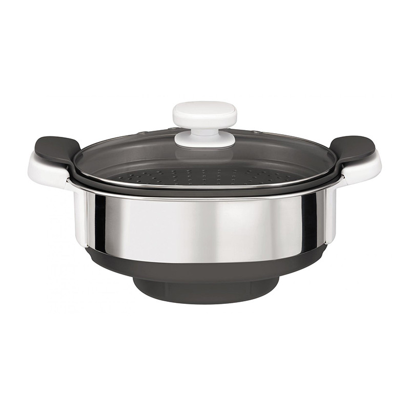 Moulinex bol vapeur complet pour cuisine companion xf384b10 pour robot de cuisine moulinex