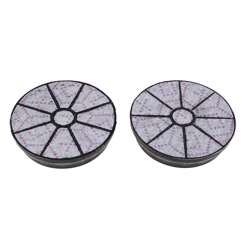 Hotpoint ariston filtre à charbon rond type 145 (x2) - amc145 484000008780 pour hotte hotpoint ariston edl60n
