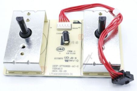 Valberg commutateur de manette de table 1064405 pour four - cuisinière valberg sci561x