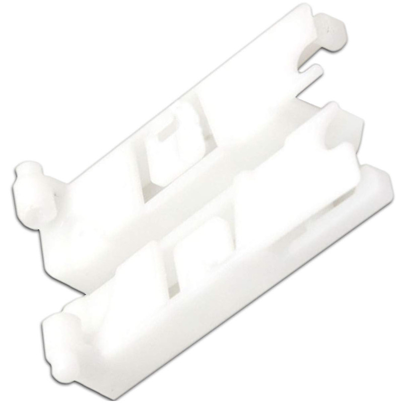 Whirlpool guides g/d pour support visière 481240118666 pour hotte whirlpool akr441wh 857844161021