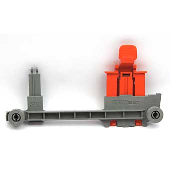 Hotpoint ariston ensemble poignee complete gauche orange 488000534263 pour lave-vaisselle hotpoint ariston hio3t21we 61532760100