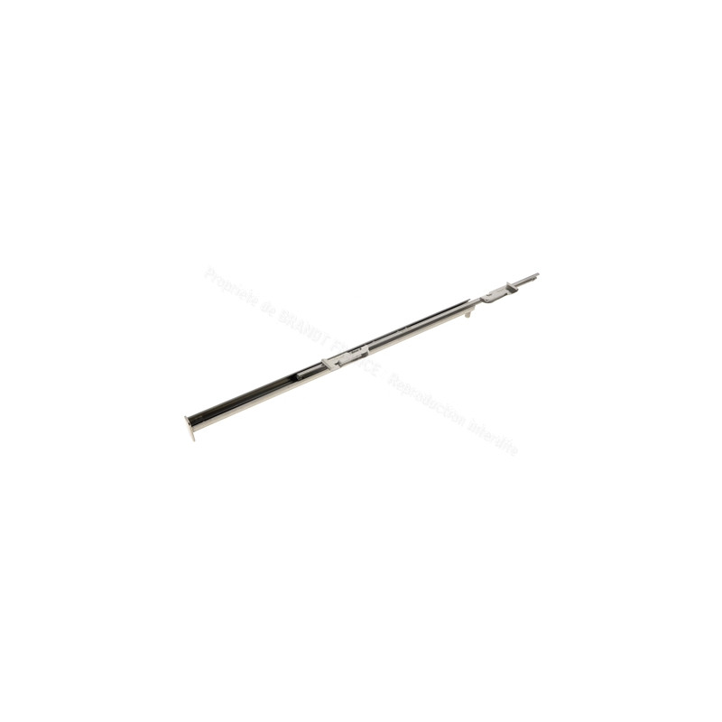 De dietrich support rail gauche as0070575 pour four - cuisinière de dietrich dop8780x dop8780x2