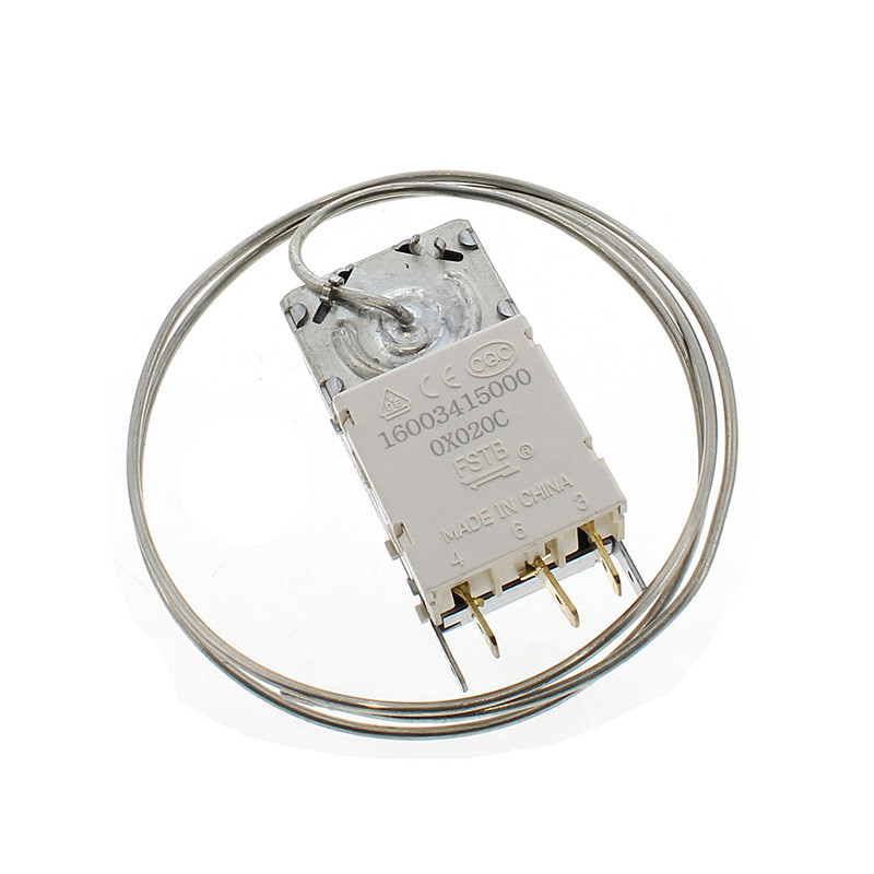 Indesit thermostat 077b-3281 c post rohs c00283611 pour réfrigérateur indesit bdfs242aa 47739920101