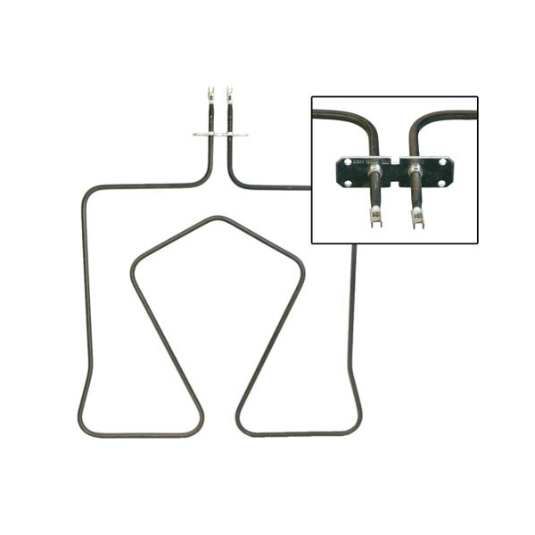 Brandt résistance sole inférieure 1200w 74x3170 pour four - cuisinière brandt dop805x