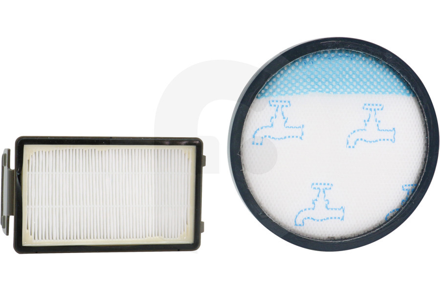 Rowenta kit filtre*2 zr780000 pour aspirateur rowenta compact power xxl ro4811ea/870 7211004390