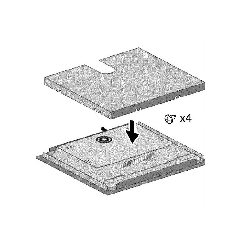 Ikea separator - divider spi6051 60cm c00628720 pour plaques de cuisson ikea