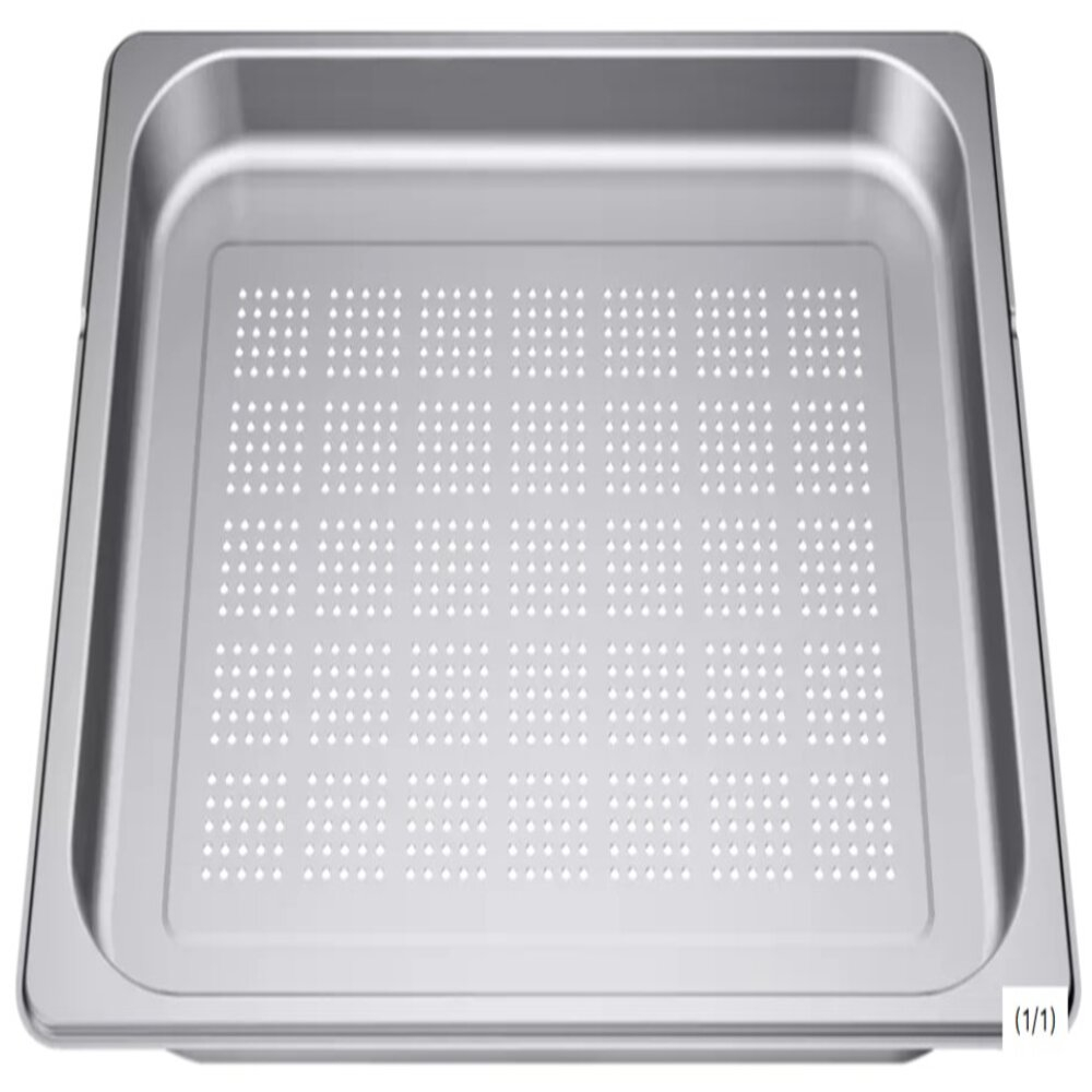 Neff plat inox perfore pour four vapeur cuisson cuisiniere bosch 17007066 pour four - cuisinière neff b46ft64n0