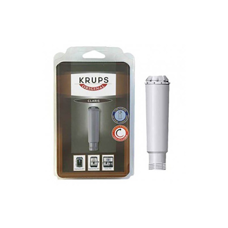 Krups claris f088 cartouche aqua filter f08801 pour cafetière et expresso / machine à café krups espresseria